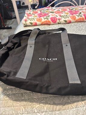 Coach | Bags | Coach Max Gym Bag Nylon Nwt | Poshmark